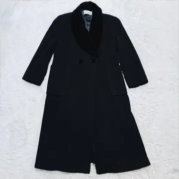 레어 90s 장프랑코 페레 이탈리아제 롱 코트 실크 캐시미어