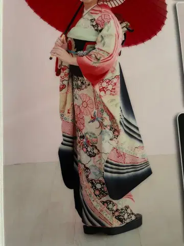 후리소데 순수 실크