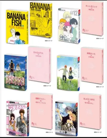 콩 가챠 도서 플라워 코믹스 전 6종 세트