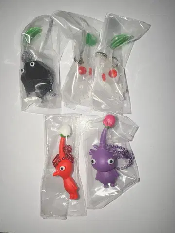 피크민 메지루시 액세서리 키링 세트