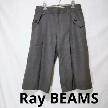 새상품급 the way of chic Ray BEAMS 더블 플리츠 팬츠