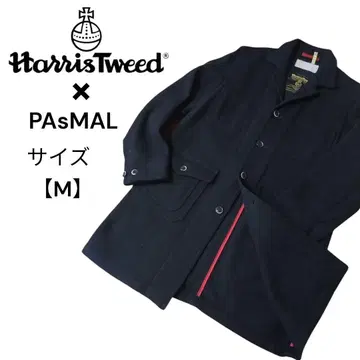 해리스 트위드 x PAsMAL 100주년 기념 코트 콜라보 M