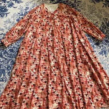 l'atelier du savon 아틀리에 드 사봉 올 패턴 원피스