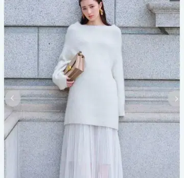 프레이 아이디 라쿤 니트 원피스