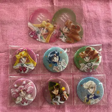 세일러문 오로라 라메 캔뱃지 로손