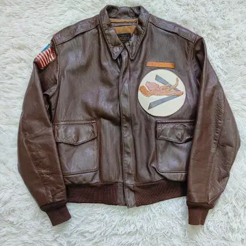 새상품급 A-2 플라이트 자켓 J.A.DUBOW 로스트 월드