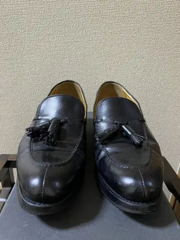 BOW-TIE 보타이 태슬 로퍼 블랙 검정