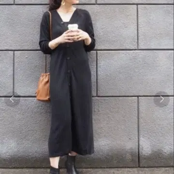 Audrey and John Wad 플리츠 도킹 원피스 (작은 키)