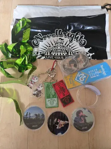 Novelbright CIRCUS FINAL IN TIME 굿즈 세트