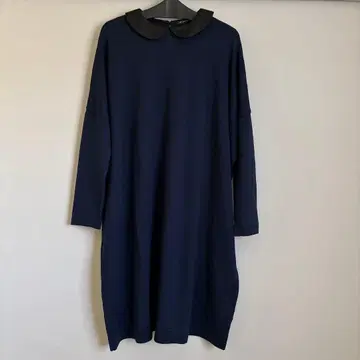 미즈이로 인드 네이비 긴팔 원피스