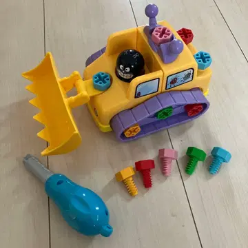 호빵맨 조립 DIY 나사나사 불도저