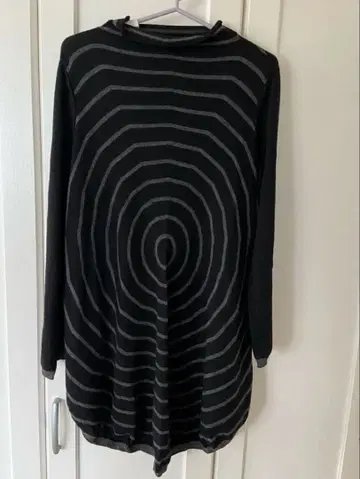 자우 울 긴팔 보틀넥 튜닉