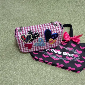 Think Bee! 하트 디자인 숄더백