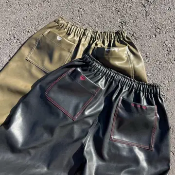 HTH faux leather pants 새상품급