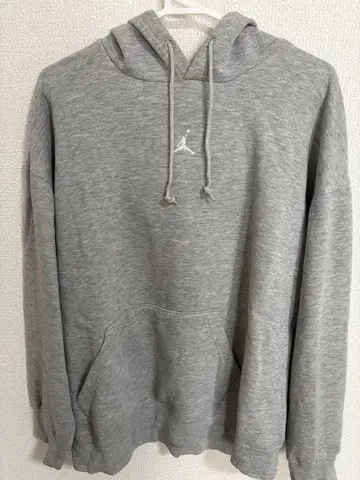 조던 그레이 후드 부착 후드티