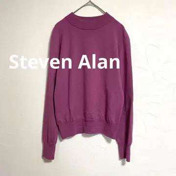 스티븐 앨런 Steven Alan 울 니트 퍼플