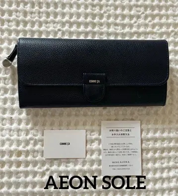 [ 미사용 ] 코무사 여성용 장지갑 '모니카' (미드나잇 블루)