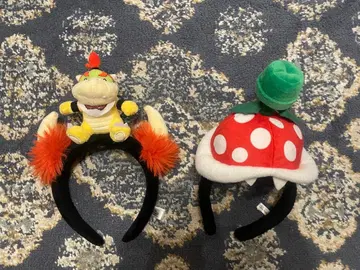 USJ 마리오 머리띠 2개 세트