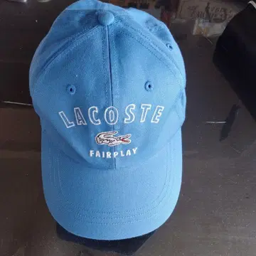 LACOSTE 야구 모자 라이트 블루 파랑 58cm 미사용품