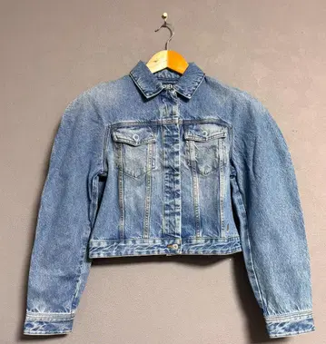 여성용 Jacquemus Ovalo De-Nimes 데님 자켓