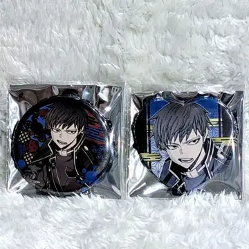 도원암귀 전 9종 트레이딩 원형&하트형 캔뱃지 2점 세트 야오로기 이카리