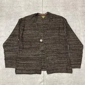 UNSTUDIED 콘초 버튼 가디건 겉옷 안스터디드