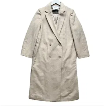 FRAY I.D 울 캐시미어 더블 브레스트 코트 베이지