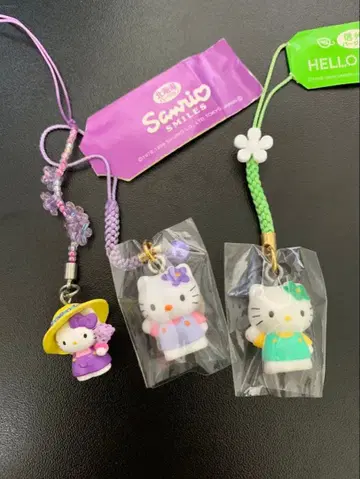 헬로키티  꽃 시리즈 홋카이도 라벤더 신슈