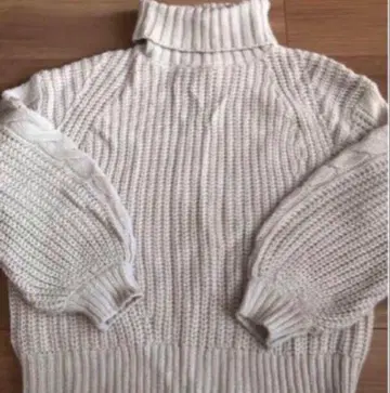 새상품 빔즈 하트 터틀 니트 F