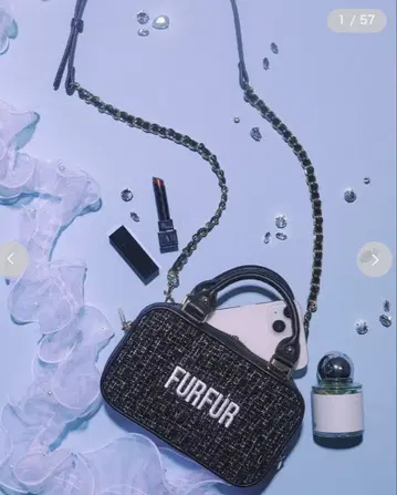 FURFUR 트위드 폰 홀더