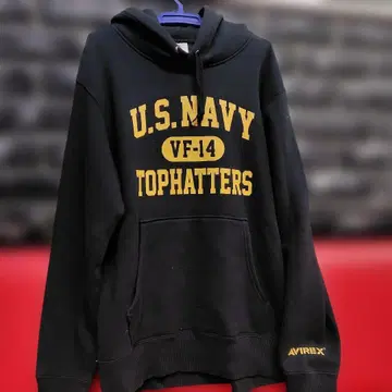 AVIREX U.S. NAVY 후드티 X-Large