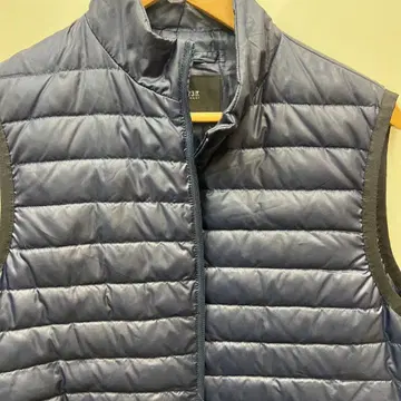 23K HOMME 네이비 퀼팅 다운 베스트