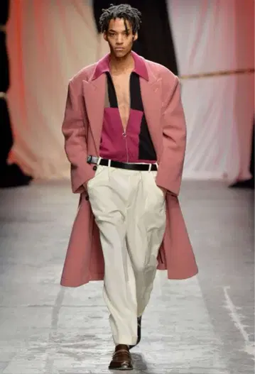 MAGLIANO PINK 체스터 코트