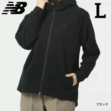 새상품 뉴발란스 여성용 니트 자켓 플리스 자켓 블랙