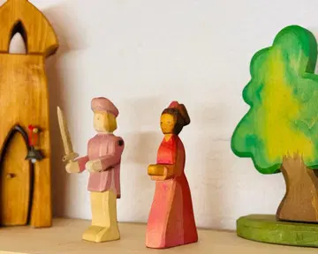 오스트하이머 기사 와 여성 세트