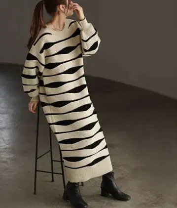 hug.u 니트 원피스 택 포함 새상품