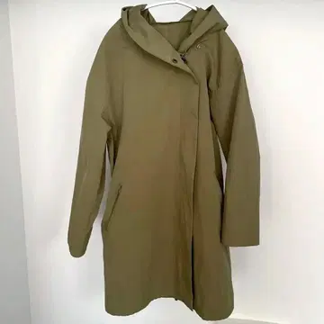 르 시엘 아 뗌므 두 후드 부착 코트