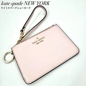 미사용급 케이트 스페이드 프래그먼트 케이스 동전 지갑 카드 케이스 핑크