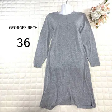 GEORGES RECH 롱 원피스 긴팔 36 S 사이즈 체형 커버
