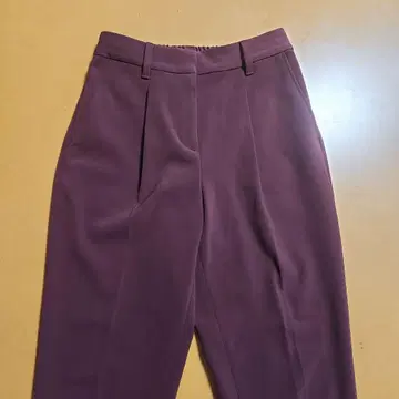 PLST 버건디 팬츠 XXS