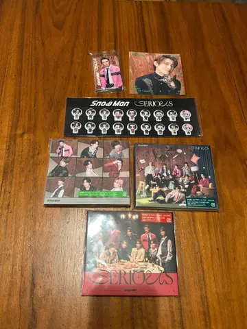 Snow Man SERIOUS 3장 세트 첫 구매 혜택 포함