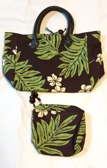 하와이안 토트백 & 파우치