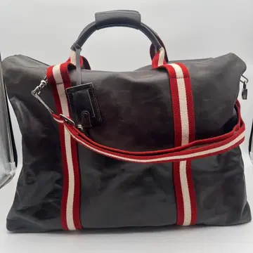 발리 2way 보스턴 백 여행 가방 가죽 레스포 브라운