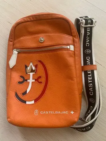 CASTELBAJAC 오렌지 바디백