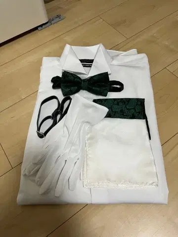 포멀 셔츠 신랑 잡화 세트