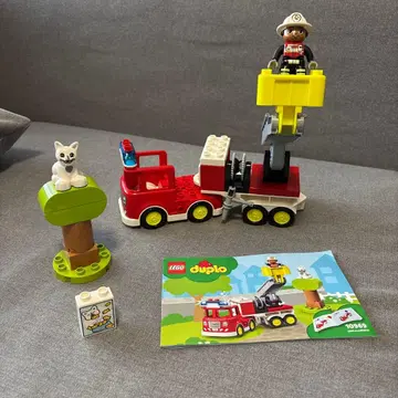 LEGO duplo 듀플로의 마을 사다리차 10969