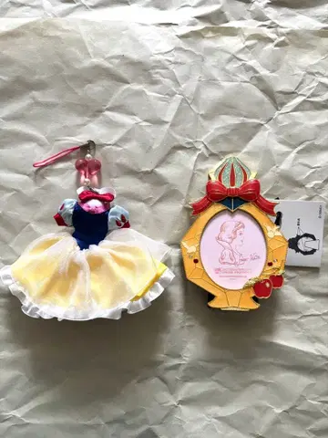 디즈니랜드 백설공주 드레스 스트랩 사진 프레임 디즈니 프린세스