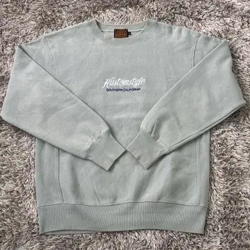 [ NV34 ] KUSTOMSTYL SO-CAL 로고 맨투맨 M