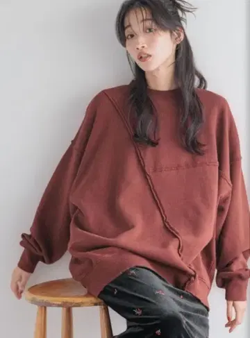 로리즈팜 리메이크 속기모 롱 기장 트레이닝복