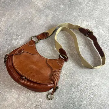 랄프 로렌 가죽 숄더백 아카이브 천연 가죽